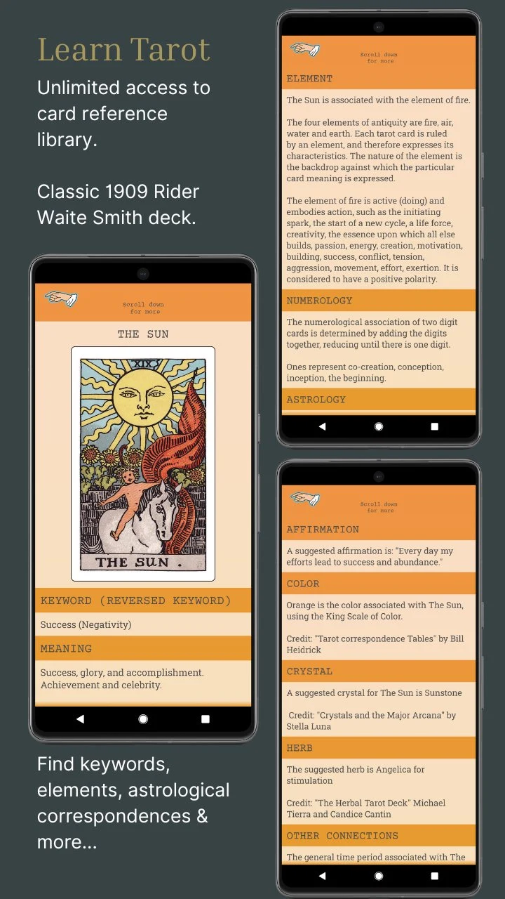 Tarot Simple screenshot